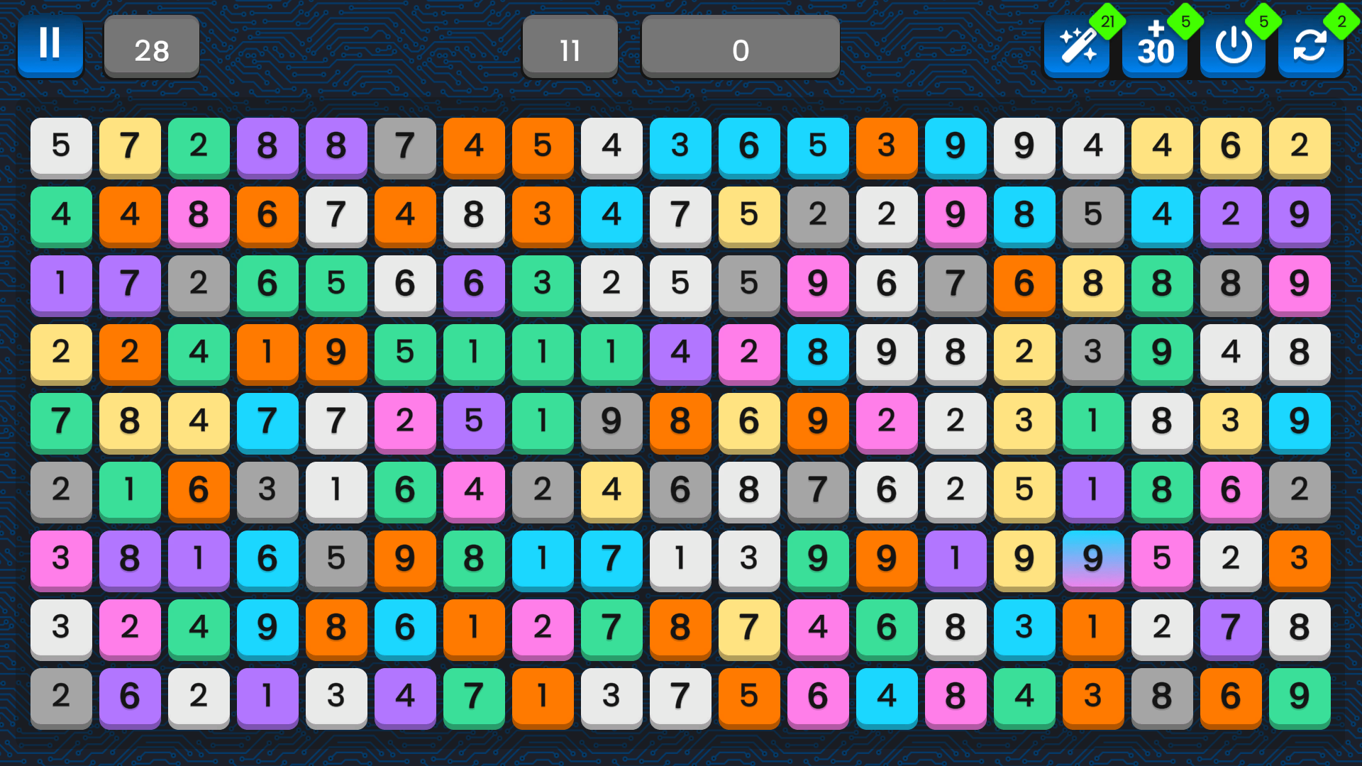 Numbers & Colors Seekers: Merge Puzzle Game